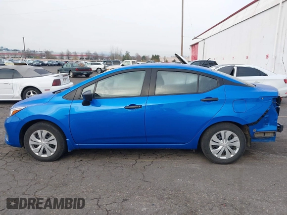 2024 Nissan Versa S with VIN 3N1CN8DV2RL845373, listed as a IAAI auction lot 41744910 with 28,686 mi miles. Bid and sale history available at carsss.com. Image 15.