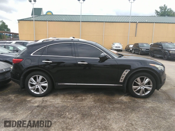 2012 Infiniti FX with VIN JN8AS1MU1CM121512, listed as a IAAI auction lot 42201447 with 285,357 mi miles. Bid and sale history available at carsss.com. Image 13.