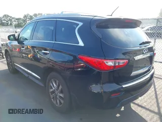 2014 Infiniti QX60 with VIN 5N1AL0MN9EC503383, listed as a IAAI auction lot 42430441 with 207,278 mi miles and . Bid and sale history available at DreamBid. Image 3.