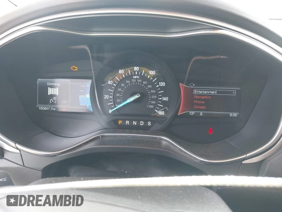 2016 Ford Fusion SE with VIN 3FA6P0T93GR291822, listed as a IAAI auction lot 42216004 with 160,847 mi miles and . Bid and sale history available at DreamBid. Image 7.