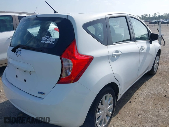 2015 Nissan Note S Plus with VIN 3N1CE2CP7FL410294, listed as a IAAI auction lot 42583328 with 169,390 mi miles and . Bid and sale history available at DreamBid. Image 4.