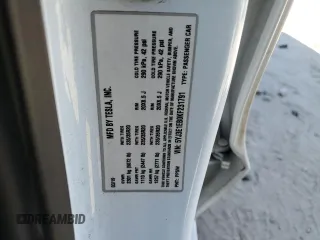 2019 Tesla Model 3 Long Range with VIN 5YJ3E1EB0KF231791, listed as a Copart auction lot 53466855 with Not Provided miles and Salvage Title. Bid and sale history available at DreamBid. Image 12.