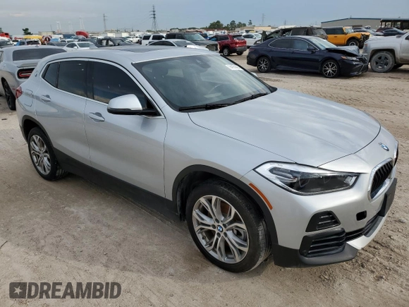 2022 BMW X2 sDrive28i with VIN WBXYH9C08N5U12160, listed as a Copart auction lot 74151464 with 59,362 mi miles and Clean Title. Bid and sale history available at carsss.com. Image 5.