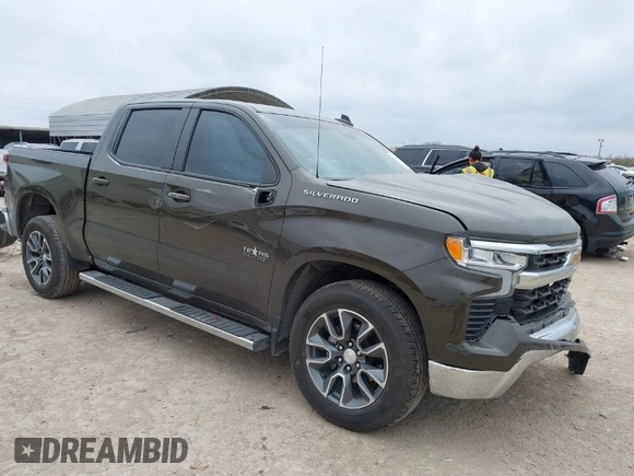 2023 Chevrolet Silverado 1500 LT with VIN 1GCPACED1PZ251334, listed as a IAAI auction lot 41506249 with 23,265 mi miles and . Bid and sale history available at DreamBid. Image 1.