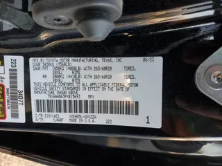 2023 Toyota Sequoia SR5 with VIN 7SVAAABA3PX015693, listed as a Copart auction lot 41651685 with 11,626 mi miles and Salvage Title. Bid and sale history available at carsss.com. Image 16.
