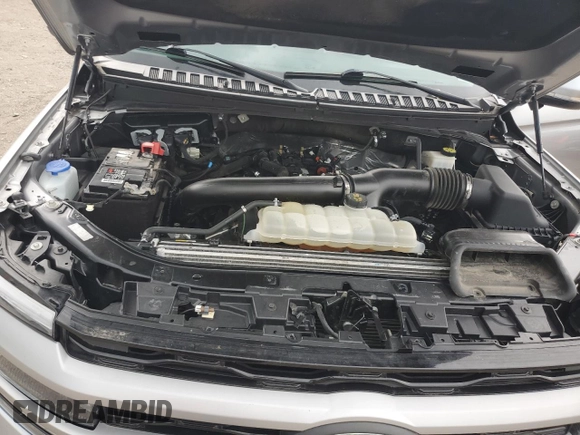 2022 Ford Expedition Max XLT with VIN 1FMJK1HT2NEA14989, listed as a Copart auction lot 54186415 with 50,243 mi miles and Salvage title. Bid and sale history available at DreamBid. Image 12.