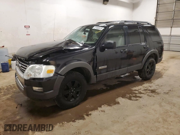 2006 Ford Explorer XLT with VIN 1FMEU63E36UB25284, listed as a Copart auction lot 51460415 with 288,107 mi miles and Salvage title. Bid and sale history available at DreamBid. Image 1.