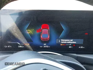 2023 BMW i4 eDrive40 z VIN WBY73AW05PFN76126, wystawiony jako IAAI lot #41856709 z przebiegiem 24 752 mil mil oraz . Historia ofert i sprzedaży dostępna na DreamBid. Obrazek 7.