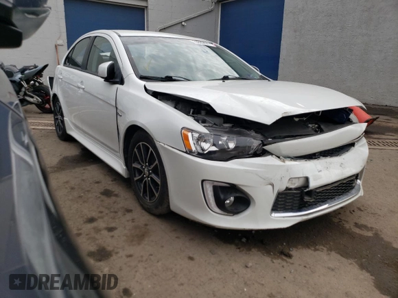 2017 Mitsubishi Lancer ES with VIN JA32U2FU0HU015118, listed as a Copart auction lot 73926434 with 78,240 mi miles and Salvage Title. Bid and sale history available at carsss.com. Image 4.