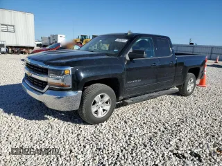 2018 Chevrolet Silverado 1500 LT with VIN 1GCRCREH6JZ295720, listed as a Copart auction lot 88488755 with 93,942 mi miles and Salvage Title. Bid and sale history available at DreamBid. Image 1.