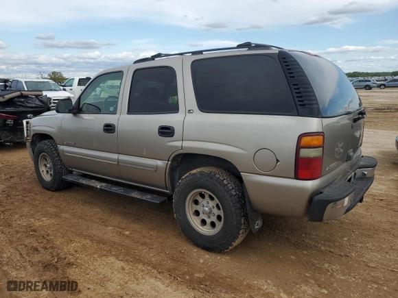 2000 Chevrolet New Tahoe LT with VIN 1GNEK13T7YJ142712, listed as a Copart auction lot 50588245 with 336,210 mi miles and Salvage Title. Bid and sale history available at carsss.com. Image 2.