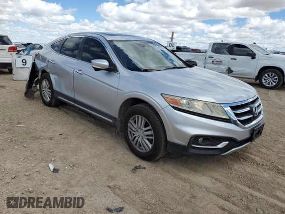 2015 Honda Crosstour EX-L with VIN 5J6TF3H51FL001785, listed as a Copart auction lot 69805324 with 123,208 mi miles and Salvage Title. Bid and sale history available at carsss.com. Image 4.