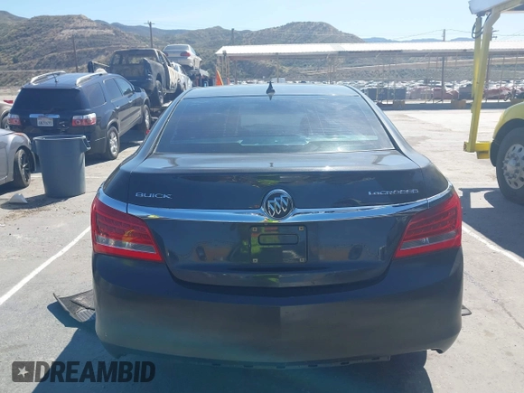 2014 Buick LaCrosse with VIN 1G4GA5GR7EF300907, listed as a IAAI auction lot 41835137 with 154,838 mi miles and . Bid and sale history available at DreamBid. Image 16.