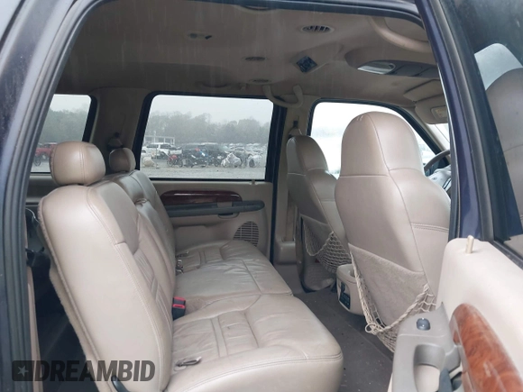 2000 Ford Excursion Limited z VIN 1FMNU42S0YEC70159, wystawiony jako IAAI lot #40918396 z przebiegiem 168 564 mil mil oraz . Historia ofert i sprzedaży dostępna na DreamBid. Obrazek 8.