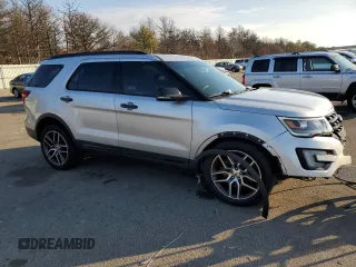 2016 Ford Explorer Sport with VIN 1FM5K8GT9GGB14686, listed as a Copart auction lot 84963664 with 98,751 mi miles and Non Repairable. Bid and sale history available at DreamBid. Image 4.