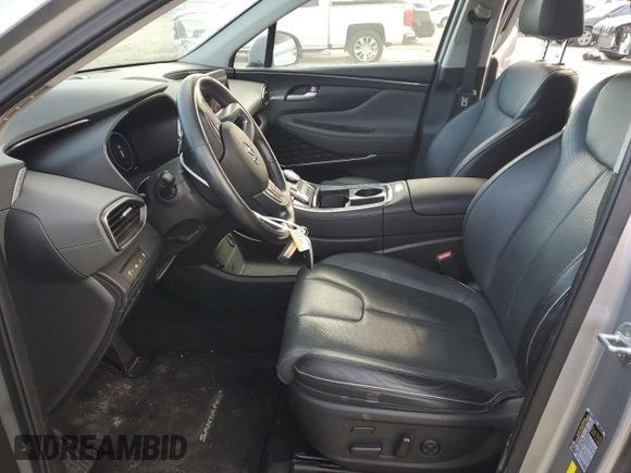 2022 Hyundai Santa Fe Limited with VIN 5NMS44AL3NH448754, listed as a Copart auction lot 87461164 with 47,134 mi miles and Salvage Title. Bid and sale history available at carsss.com. Image 7.