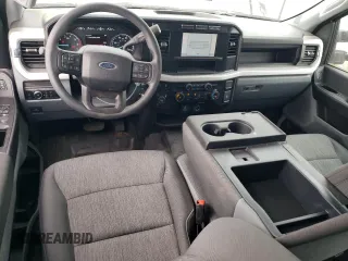 2024 Ford Super Duty F-250 SRW XL with VIN 1FT7W2BA3REC85890, listed as a Copart auction lot 45384685 with 12,884 mi miles and Salvage Title. Bid and sale history available at carsss.com. Image 8.