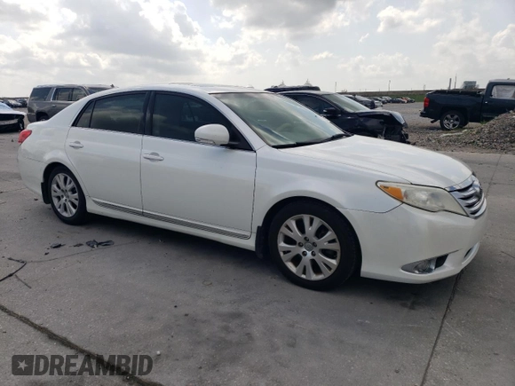 2012 Toyota Avalon with VIN 4T1BK3DB9CU442350, listed as a Copart auction lot 60113625 with 209,260 mi miles and Salvage title. Bid and sale history available at DreamBid. Image 4.