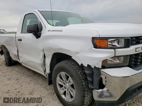 2021 Chevrolet Silverado 1500 Work Truck with VIN 3GCNWAEFXMG209030, listed as a Copart auction lot 50943855 with 60,987 mi miles and Salvage Title. Bid and sale history available at carsss.com. Image 10.