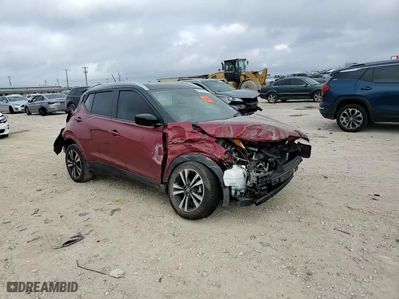 2018 Nissan Kicks SV with VIN 3N1CP5CU6JL527908, listed as a Copart auction lot 43878705 with 81,433 mi miles and Salvage Title. Bid and sale history available at carsss.com. Image 10.