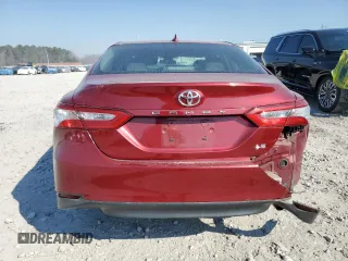 2020 Toyota Camry LE with VIN 4T1C11AK6LU947925, listed as a Copart auction lot 47121015 with 103,598 mi miles and Salvage Title. Bid and sale history available at carsss.com. Image 6.