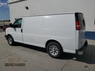 2013 Chevrolet Express Cargo Van with VIN 1GCSGAFX0D1135297, listed as a Copart auction lot 53786215 with 306,270 mi miles and Clean Title. Bid and sale history available at carsss.com. Image 2.