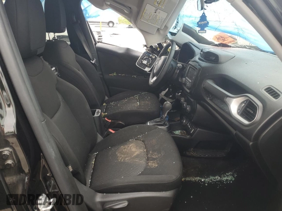 2020 Jeep Renegade Sport z VIN ZACNJBAB5LPL14771, wystawiony jako Copart lot #60727465 z przebiegiem Nie podano mil oraz Szkoda całkowita • Salvage title. Historia ofert i sprzedaży dostępna na DreamBid. Obrazek 7.