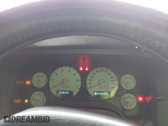 2002 Dodge 1500 with VIN 3D7HA18Z42G205690, listed as a IAAI auction lot 42174302 with 215,525 mi miles and . Bid and sale history available at DreamBid. Image 7.