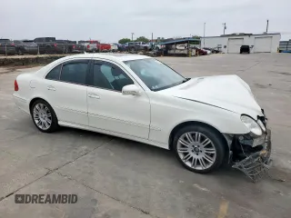 2008 Mercedes-Benz E-Class Luxury 3.5L with VIN WDBUF56X28B285414, listed as a Copart auction lot 51562605 with 0 mi miles and Salvage Title. Bid and sale history available at carsss.com. Image 4.