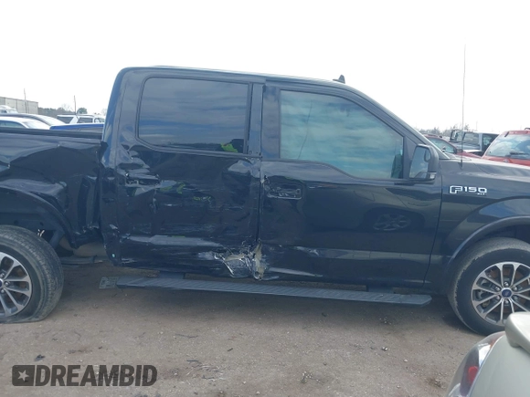 2020 Ford F-150 XL with VIN 1FTEW1C43LFA14016, listed as a IAAI auction lot 41498352 with 94,409 mi miles. Bid and sale history available at carsss.com. Image 13.