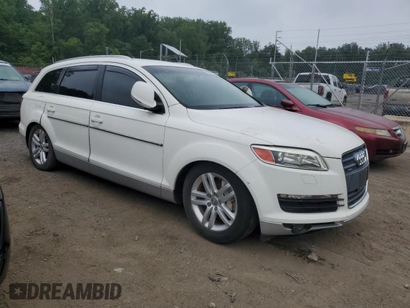 2007 Audi Q7 z VIN WA1AV74L77D022786, wystawiony jako Copart lot #62660225 z przebiegiem 107 993 mil mil oraz Szkoda całkowita • Salvage title. Historia ofert i sprzedaży dostępna na DreamBid. Obrazek 4.