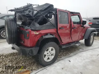 2013 Jeep Wrangler Unlimited Sport with VIN 1C4BJWDG8DL600639, listed as a Copart auction lot 43012035 with 225,004 mi miles and Clean title. Bid and sale history available at DreamBid. Image 3.