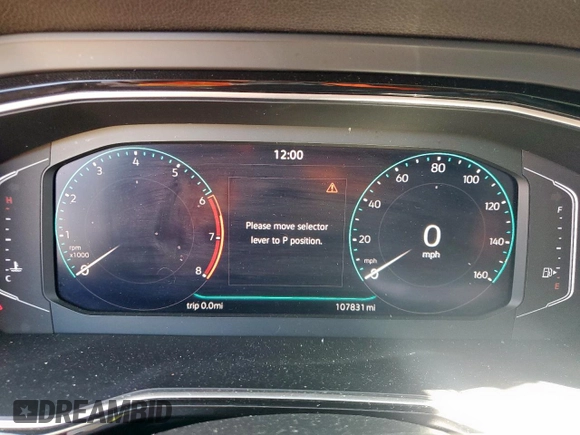 2021 Volkswagen Jetta SEL with VIN 3VWE57BUXMM099393, listed as a Copart auction lot 55982405 with 107,831 mi miles and Salvage title. Bid and sale history available at DreamBid. Image 9.