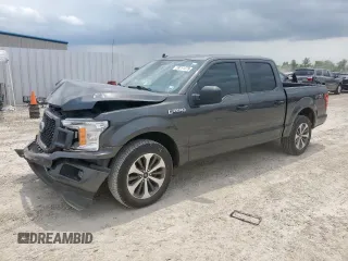 2020 Ford F-150 XL with VIN 1FTEW1CP2LKF36993, listed as a Copart auction lot 59711375 with 92,098 mi miles and Salvage title. Bid and sale history available at DreamBid. Image 1.