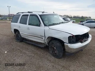 2005 GMC Yukon SLT with VIN 1GKEK13T55R115003, listed as a IAAI auction lot 41947738 with 1 mi miles. Bid and sale history available at carsss.com. Image 1.