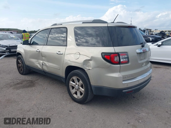 2015 GMC Acadia SLE with VIN 1GKKRNED1FJ313265, listed as a IAAI auction lot 41615346 with 85,107 mi miles and . Bid and sale history available at DreamBid. Image 3.