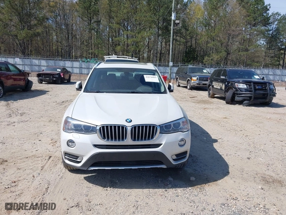 2015 BMW X3 xDrive28i with VIN 5UXWX9C58F0D53436, listed as a IAAI auction lot 41878069 with 143,587 mi miles. Bid and sale history available at carsss.com. Image 12.