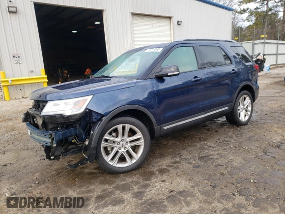 2017 Ford Explorer XLT с VIN 1FM5K7D88HGE32570, выставлен на аукционе Copart как лот 43013085 с пробегом 85 687 миль миль и Списание • Salvage title. История ставок и продаж доступна на DreamBid. Изображение 1.