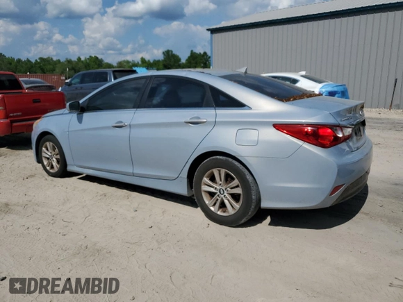 2014 Hyundai Sonata GLS with VIN 5NPEB4ACXEH834108, listed as a Copart auction lot 55302165 with 216,792 mi miles and Clean Title. Bid and sale history available at carsss.com. Image 2.
