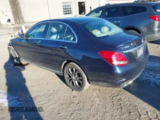 2017 Mercedes-Benz C 300 with VIN WDDWF4KB5HR216065, listed as a IAAI auction lot 41468438 with 65,600 mi miles and . Bid and sale history available at DreamBid. Image 3.