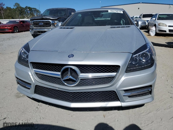 2014 Mercedes-Benz SLK-Class SLK 250 with VIN WDDPK4HA9EF081152, listed as a Copart auction lot 76675814 with NaN miles and Salvage Title. Bid and sale history available at carsss.com. Image 5.