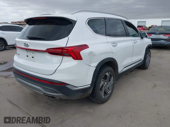 2023 Hyundai Santa Fe SEL with VIN 5NMS34AJ4PH618995, listed as a IAAI auction lot 41727294 with 23,332 mi miles and . Bid and sale history available at DreamBid. Image 4.