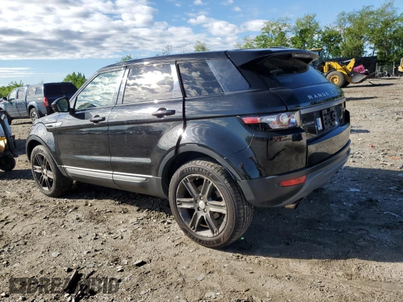 2015 Land Rover Range Rover Evoque Pure Plus with VIN SALVP2BGXFH003689, listed as a Copart auction lot 56020735 with 97,526 mi miles and Salvage title. Bid and sale history available at DreamBid. Image 2.