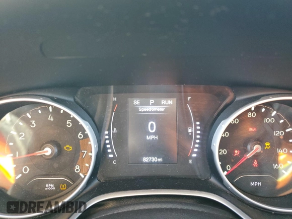 2018 Jeep Compass Latitude with VIN 3C4NJCBB5JT408159, listed as a Copart auction lot 49064805 with 82,730 mi miles and Salvage Title. Bid and sale history available at carsss.com. Image 9.