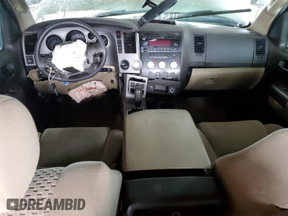 2010 Toyota Tundra with VIN 5TFEY5F13AX081869, listed as a Copart auction lot 58981615 with Not provided miles and Salvage title. Bid and sale history available at DreamBid. Image 8.
