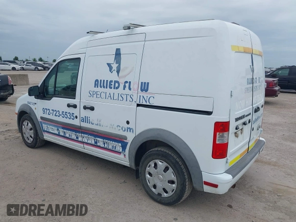 2013 Ford Transit Connect XLT with VIN NM0LS7BN4DT134858, listed as a IAAI auction lot 42608850 with 107,095 mi miles and . Bid and sale history available at DreamBid. Image 3.