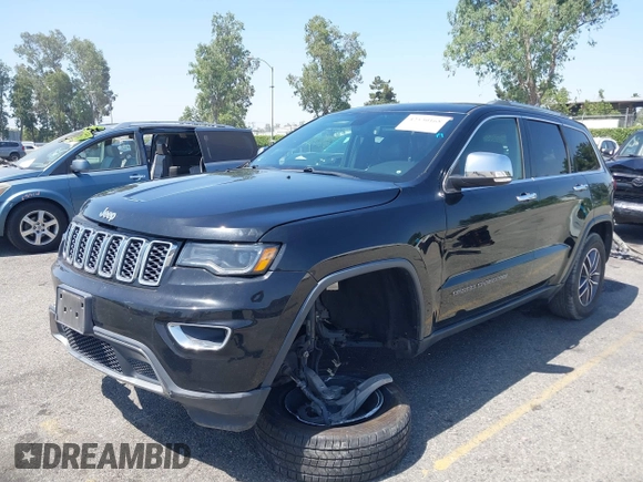 2019 Jeep Grand Cherokee Limited with VIN 1C4RJEBG5KC657227, listed as a IAAI auction lot 42530168 with 125,562 mi miles and . Bid and sale history available at DreamBid. Image 19.