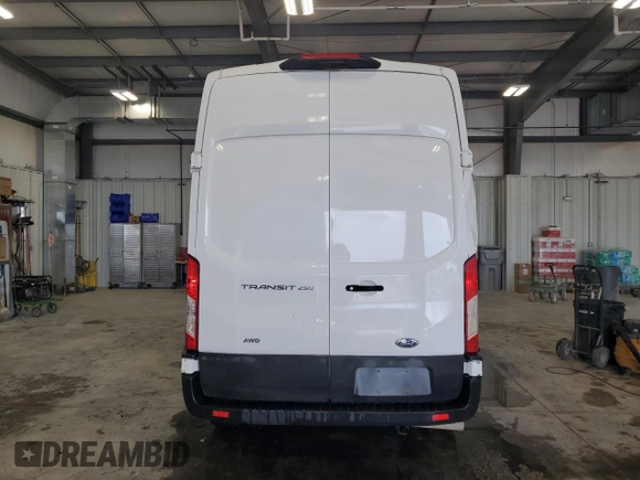 2023 Ford Transit Cargo with VIN 1FTBR2X89PKB38480, listed as a Copart auction lot 54504405 with 70,337 mi miles and Clean Title. Bid and sale history available at DreamBid. Image 6.