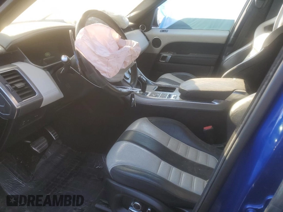 2016 Land Rover Range Rover Sport SVR with VIN SALWZ2EF4GA103637, listed as a Copart auction lot 72768934 with 106,690 mi miles and Salvage title. Bid and sale history available at DreamBid. Image 7.
