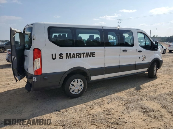 2018 Ford Transit Passenger XL with VIN 1FBZX2ZM4JKA85357, listed as a Copart auction lot 68363514 with 181,403 mi miles and Salvage Title. Bid and sale history available at carsss.com. Image 3.